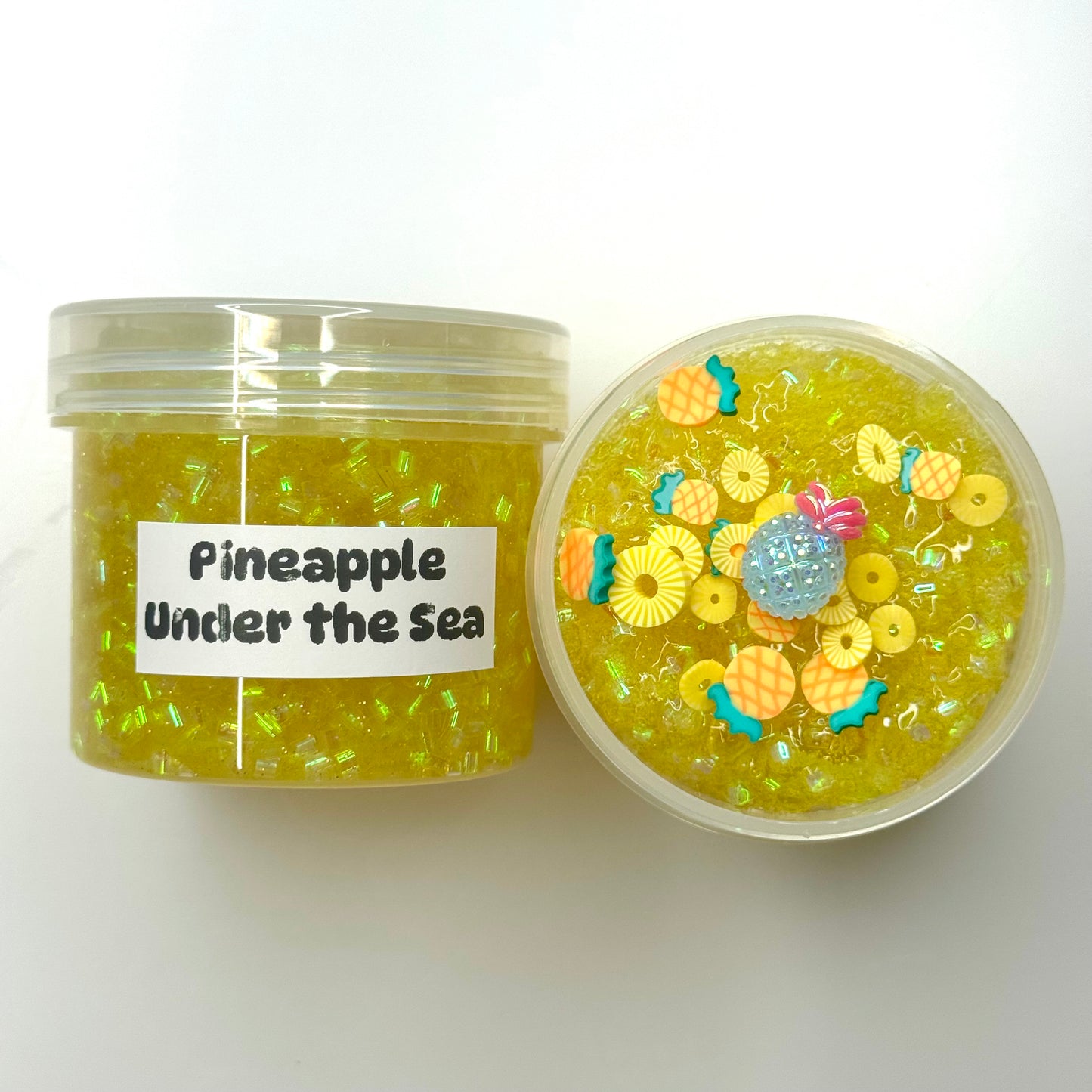 Pineapple under the Sea - bingsu slime