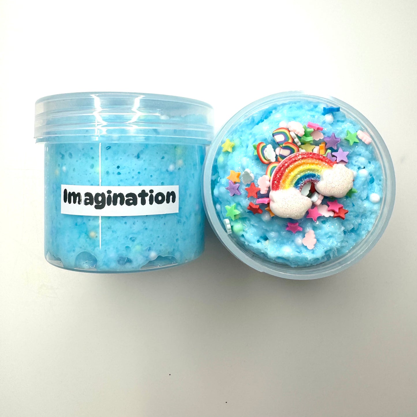 Imagination - snowfizz slime with floam