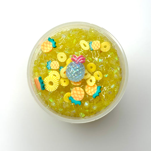 Pineapple under the Sea - bingsu slime